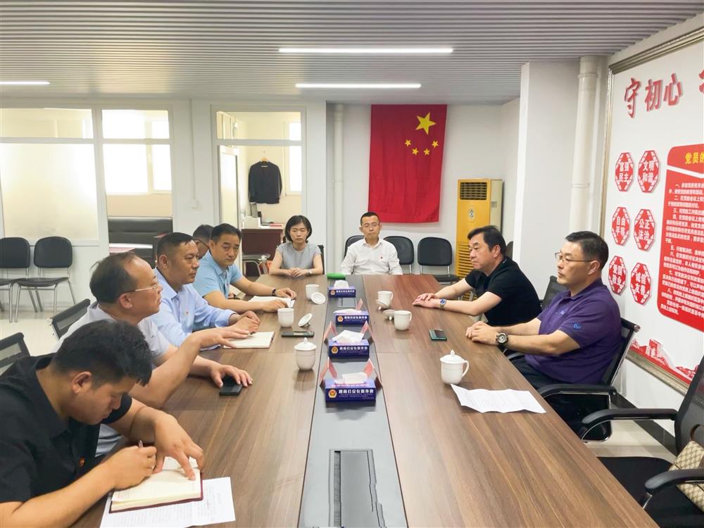 學黨史，辦實事 濟南產發(fā)集團到楚莊村黨支部走訪調研