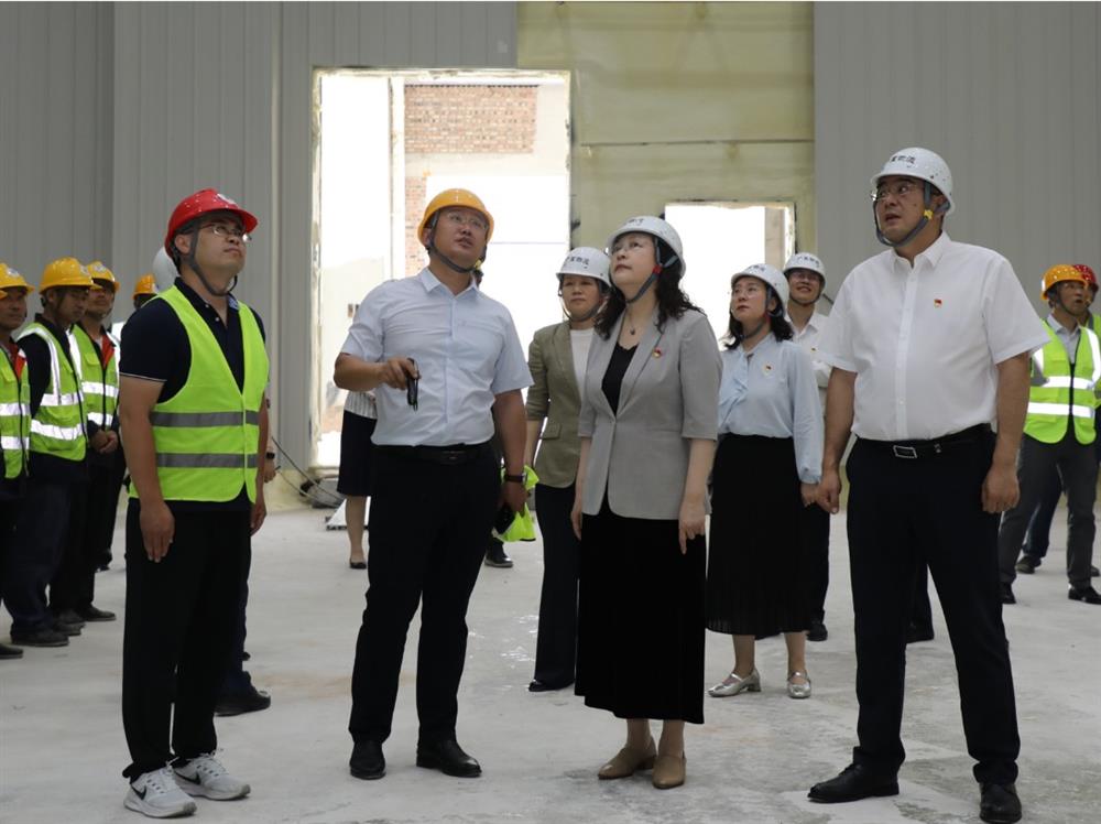 產(chǎn)發(fā)集團(tuán)黨委書(shū)記、董事長(zhǎng)黃蓓帶隊(duì)到基層黨支部調(diào)研指導(dǎo)工作